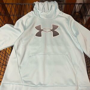 Under Armour Sky Blue Pullover with Logo